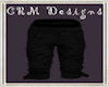 (CRM) Black Long Shorts
