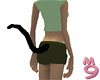 Animated Cat Tail Black