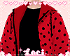✧.° ladybug raincoat