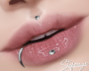 S. Lips+piercing Nude