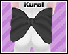 Ku~ Rear bow black