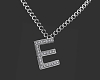 Necklace E Letter