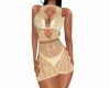 Beige Lace Dress