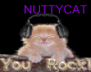 kitty rock sticker