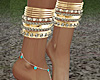 Diamond Gold Anklets