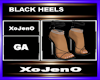 BLACK HEELS