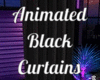 Animated Black Curtains