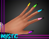 Rainbow Pride Nails 1
