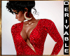 (A1)Red gown glitter