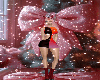 Pink Bow Xmas BG