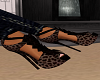 Chocolate Leopard Heels