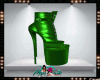*D* Green Ankle Boot's