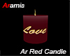 Ar Red Candle
