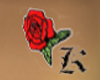 NEO tatoo K rose