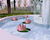 ☾ sakura fountain