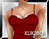 [K80] Pin-up Red top