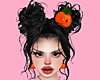 Pumpkin Halloween Hair