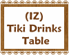 (IZ) Tiki Drinks Table