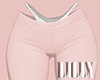L . Joggers Pink