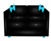 blue bow couch