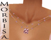 <MS> Pk Spphr Necklace 5