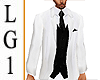 LG1 White & Black Suit