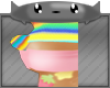 [I]Rainbow Bunny Tail