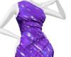 Glam Jeweled Gown Purple