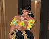 1TIEDIED BOW BLACK HAIRS