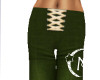 (M)Corset Green Pant