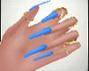 Malibu Nails Blue
