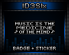 D| Medicine Badge