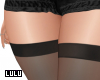 Lu | Blk Stockings