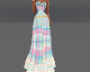 PINK PLAID/ GEM GOWN