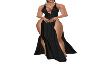 Silk Black Dress