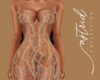 A l Nude Gown