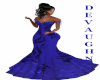 JEWELED ROYAL BL GOWN