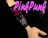 [YD] Pink Punk Wristb R
