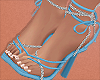 $ Ice Blue Heels