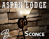 *B* Aspen Lodge Sconce
