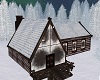 Snow Log  Cabin