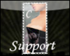 Coldest Support Stamp