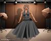 Long Halter Dress ~ Gray