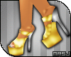 MrsJ Orange Sandals Shoe