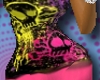 VS Neoned Skulls pink