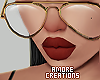 $ Gold Clear Glasses
