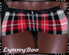 *Meghan Red Plaid Skirt