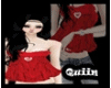 |quiin| baby red top
