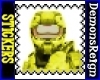 Yellow Soldier Stamp