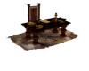 {Lady} Medieval desk